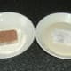 Flouring and battering corned beef slices