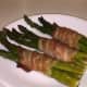 Large asparagus spears