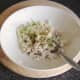 Green chilli and onion is combined with conger eel and seasoned