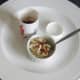 Red chilli powder is added to jellied conger eel