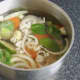 Conger eel ready for poaching