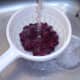 Washing red kidney beans