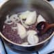 Onion is added to browned beef