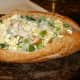 Remove from oven and let cool slightly