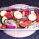Mixed Mediterranean vegetables for roasting