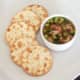 Cucumber and dill potted crayfish tails are served simply with water biscuit crackers