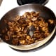 This is what a batch of my mushrooms look like sizzling in the pan.