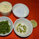 Ingredients kept ready