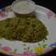 vegetarian-recipes-vegetable-pulao-with-mint-leaves