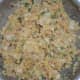 The cabbage fritter mixture