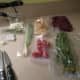 Here are all the ingredients that came in the box to prepare two servings.