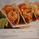 Recipe card photo. The tortillas in this photo are standing up by themselves.