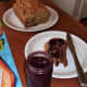 Homemade berry jam.
