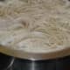 Hakka noodles in boiling water