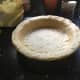 Crust before anything is added.