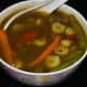 Step seven: Yummy mint vegetables soup is ready!! serve it, adding few drops of fresh lemon and some butter.