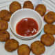 Serve hot with tomato sauce or any sweet-sour chutney. Enjoy the taste!