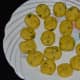 Step three: Take lemon-sized portions of the dough. Make ball shapes or square shapes.