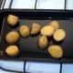 Potatoes ready for roasting