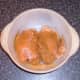 Turmeric is rubbed in to chicken thighs