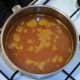 Simmering rice