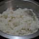 Step 1: Add rice flour to boiling water, then add salt and boil for 2–3 minutes before turning off the fire. Mix the contents, then cover and keep aside for 10 minutes.