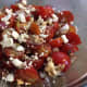 Finished tomato feta summer salad
