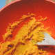 Mash the potatoes with a wooden spoon.