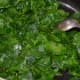 Step one: Saute washed moringa leaves in some oil for 6-7 minutes.
