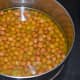 Step one: Soak the chickpeas in water for 8 hours or overnight.