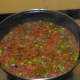 The mix after covered cooking.