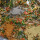 Step five: Add all the spice powders as per instructions. Throw in salt. Saute for 1-2 minutes on low flame.