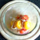 Combining jellyfish salad ingredients
