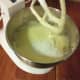 Slowly add the flour. Alternating with the milk.