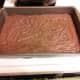 Bake your brownies at 350 F for 18-25 minutes. Mine baked great at 20 minutes. You'll know it's done when you poke it with a toothpick and it comes out clean.