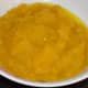 Step one: Boil yellow pumpkin and mash. Collect the pulp in a mixing bowl.