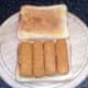 Fish fingers on toast