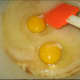 Add the eggs to the sugar mix.