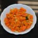 Your favorite carrot stir-fry is ready! Serve with roti, rice, chapati, or flatbread. Enjoy!