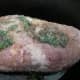 Pour butter and herb mixture over turkey sprinkle with salt mixture.