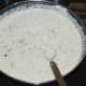 The batter after adding fruit salt.