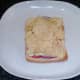 Ready salted crisps top cheese