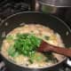 lebanese-savory-garlicky-lentil-noodles-and-egg-soup-with-bak-choi-and-lemon-recipe