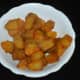 Cooked spicy potatoes