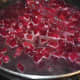 You can cover the pan to speed up the cooking process. Once cooked, collect the cubes in a plate.