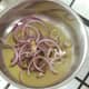 Onion and garlic is gently sauteed in oil