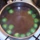 Sprouts added to beef stock