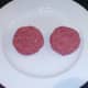 Formed burger patties