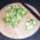 Shredded Brussels sprouts