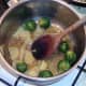 Sauteing sprouts